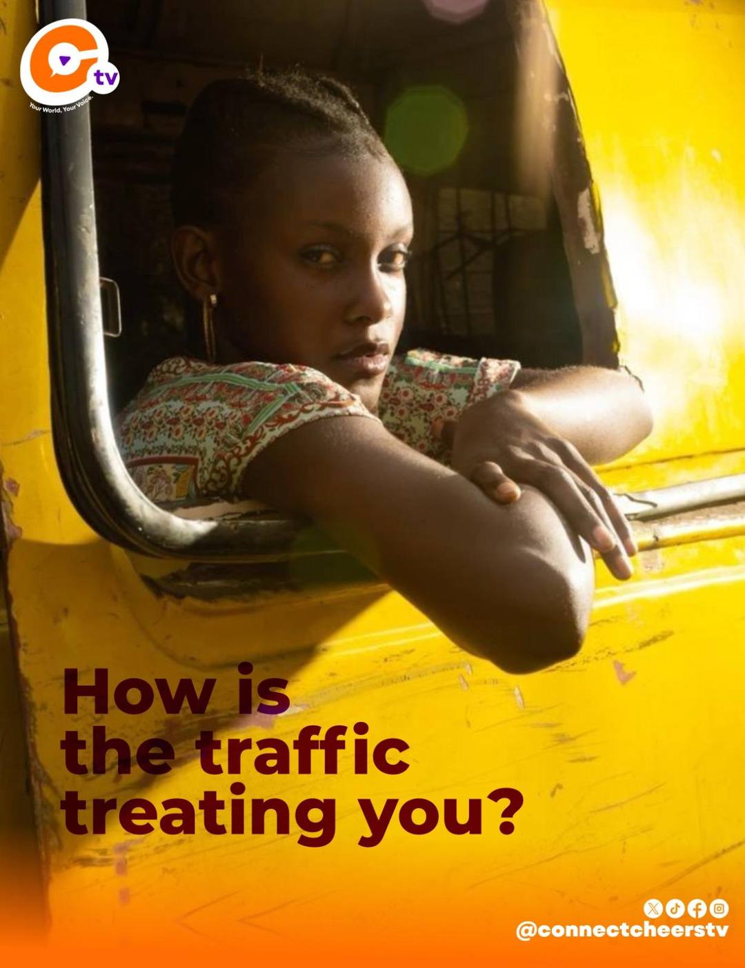 Cheers TV: How is the traffic treating you?